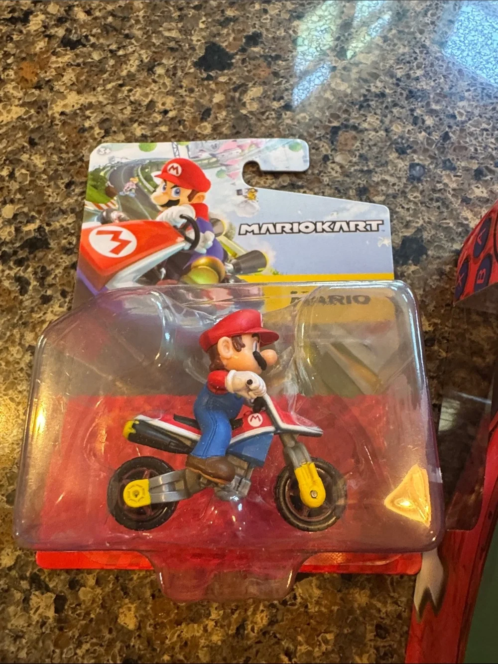 Rock & Candy Super Mario Wired Controller - Transparent Red with Blue Accents